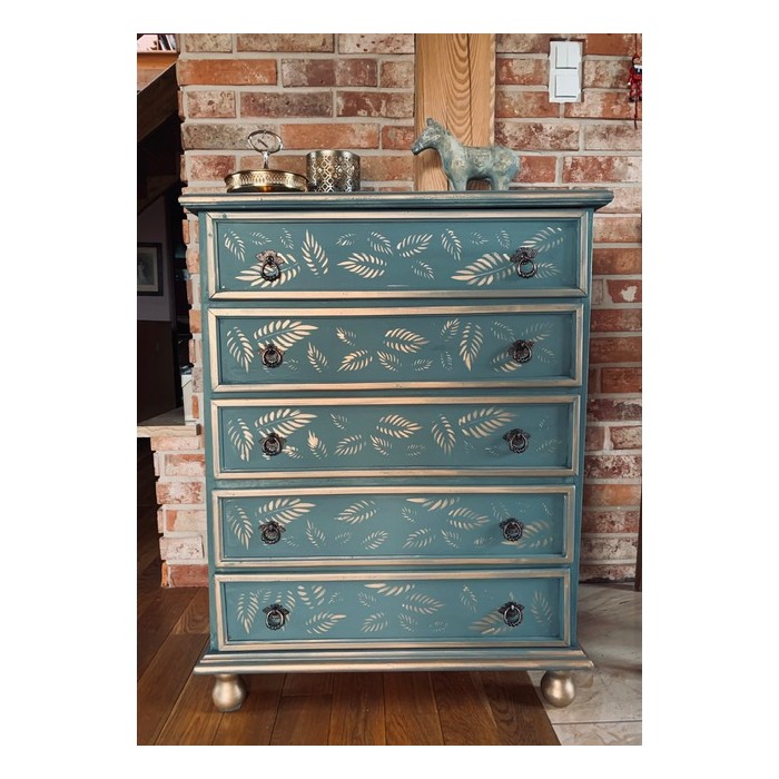 KOMODA ZŁOTE LIŚCIE -SPRZEDANA